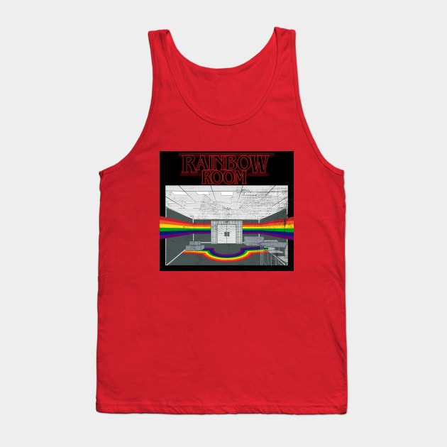 Spend some time in the Rainbow Room Tank Top by acurwin